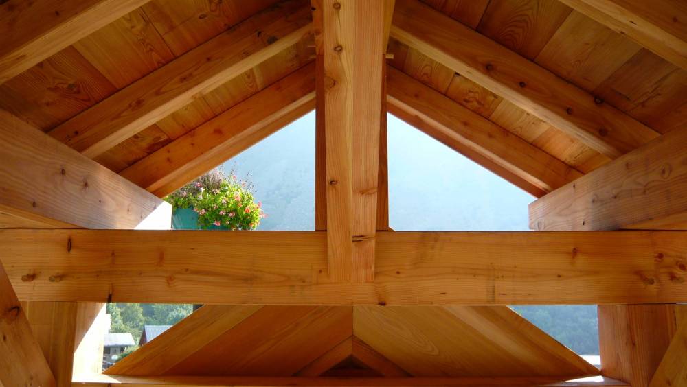 Rénovation charpente à Briançon